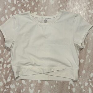 Old Navy Cream Crop Top